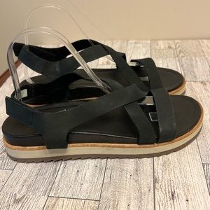 Merrell Juno Back-strap Performance  Sandal Womens Size 9 Black